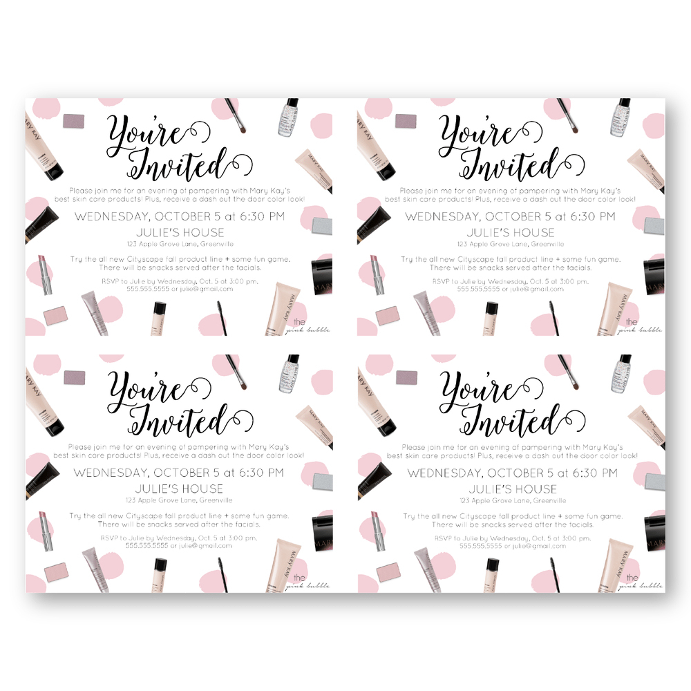 Free Mary Kay Printables