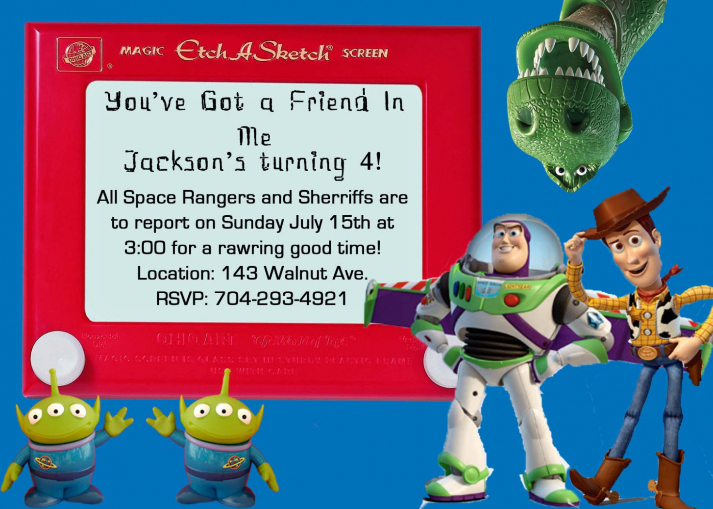 Invitation. Toy Story Invitation Template Free Download - Free Printable Toy Story 3 Birthday Invitations