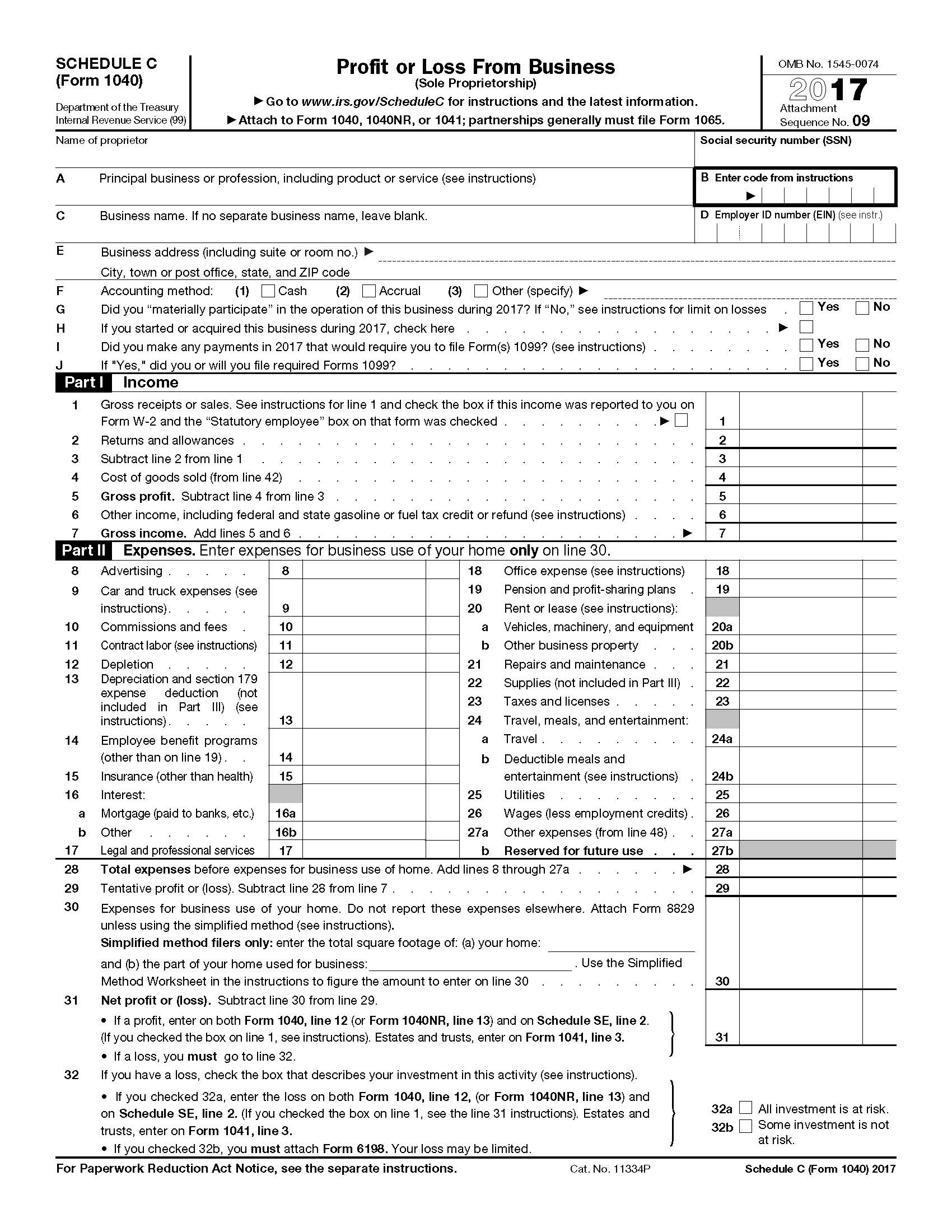 Irs Tax Forms 2017 | U.s. Government Bookstore - Free Printable Irs 1040 Forms