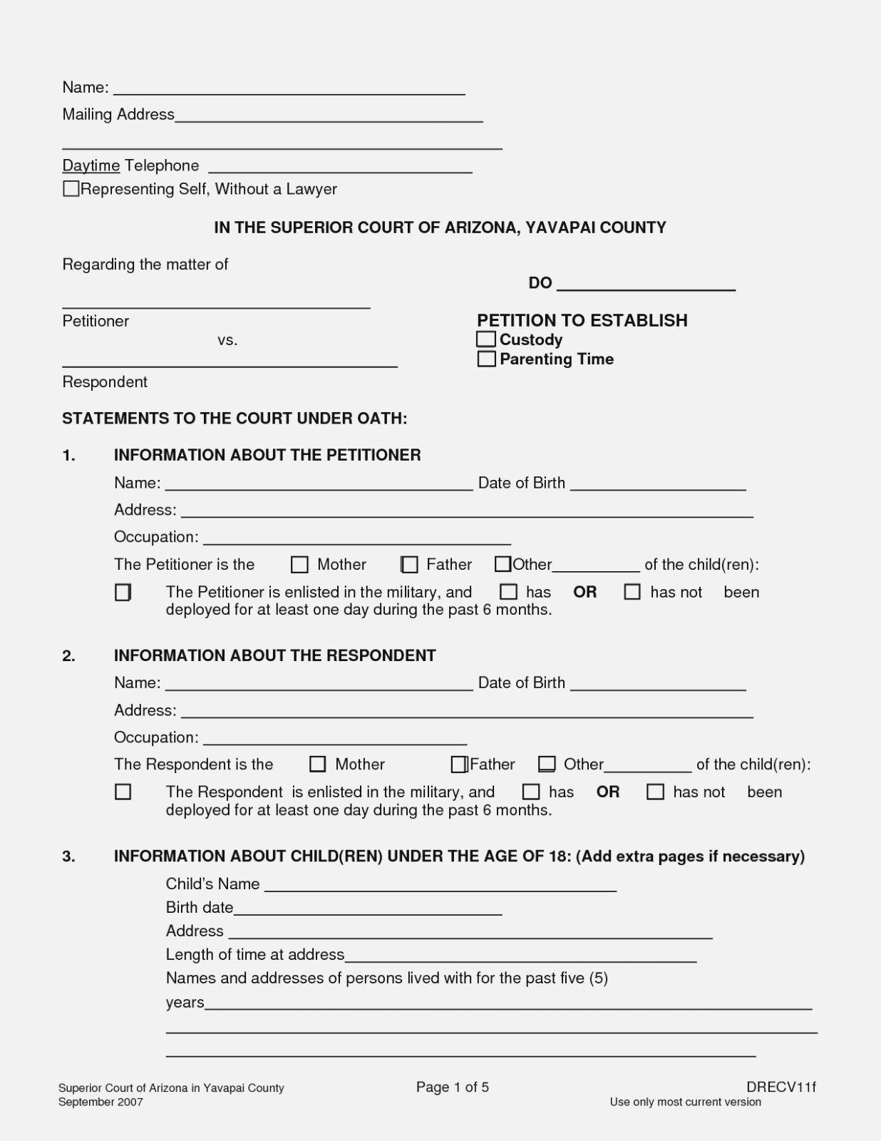 Is Free Printable | Invoice And Resume Template Ideas - Free Printable Child Guardianship Forms