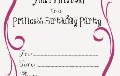 It's A Princess Thing: Free Printable Princess Birthday Party – Free Princess Printable Invitations