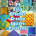 It's So Easy! 46 Easy Crochet Granny Square Patterns | Crochet   Free Printable Crochet Granny Square Patterns