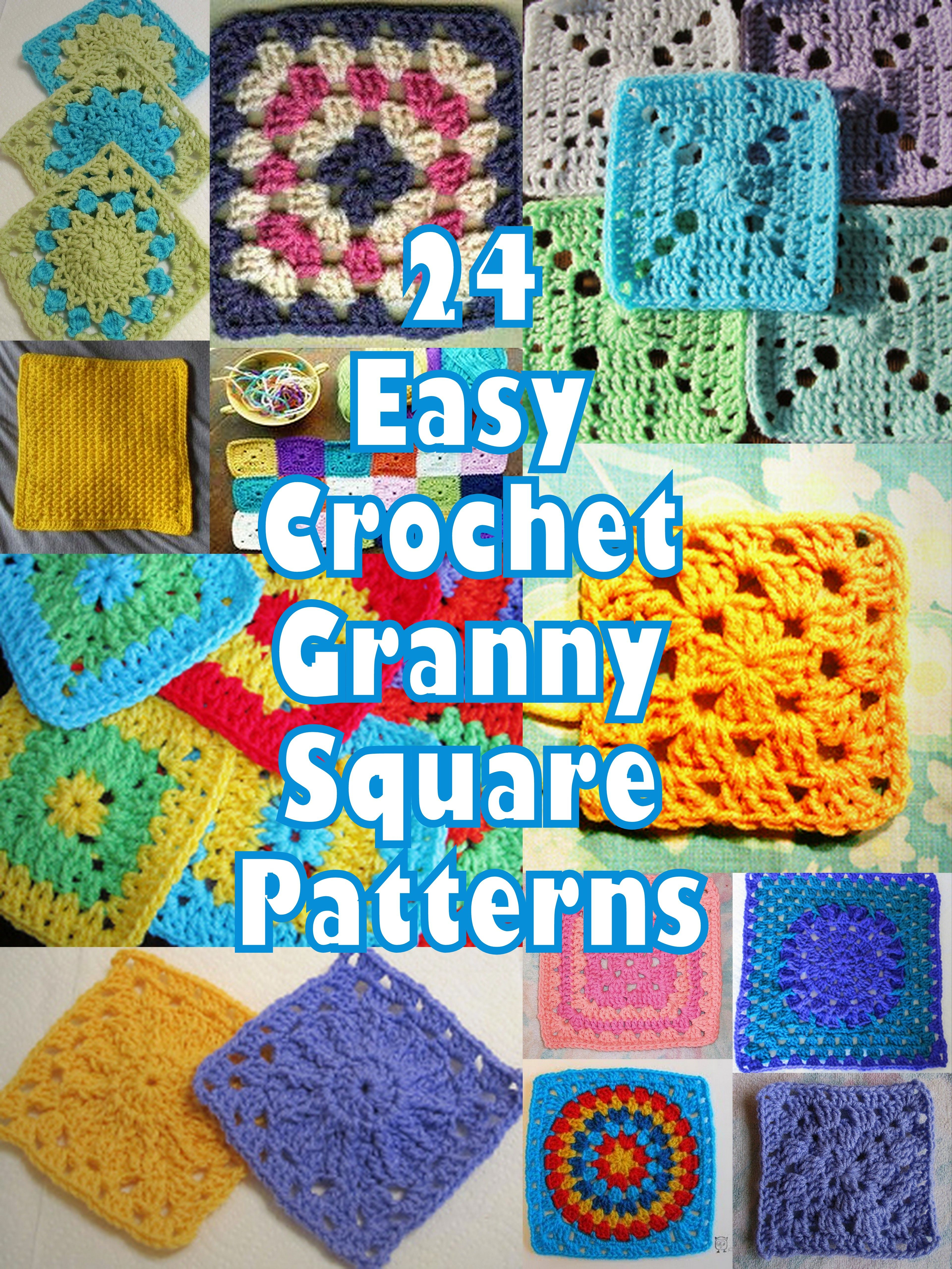 It&amp;#039;s So Easy! 46 Easy Crochet Granny Square Patterns | Crochet - Free Printable Crochet Granny Square Patterns