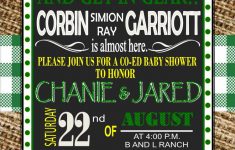 Free Printable John Deere Baby Shower Invitations