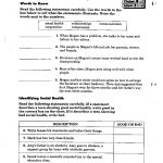 Johnson, Buddy / 6Th Grade Health Powerpoint Presentations   Free Printable Health Worksheets For Middle School