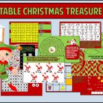 Kids Christmas Treasure Hunt Party Game ~ Printable   Free Printable Christmas Games For Preschoolers