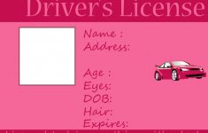 Free Printable Fake Drivers License