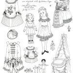 Kids Victorian Clothes Vintage And Children 2 Ripping Free Printable   Printable Paper Dolls To Color Free