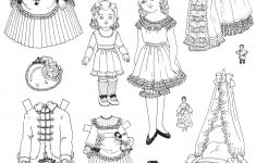 Printable Paper Dolls To Color Free