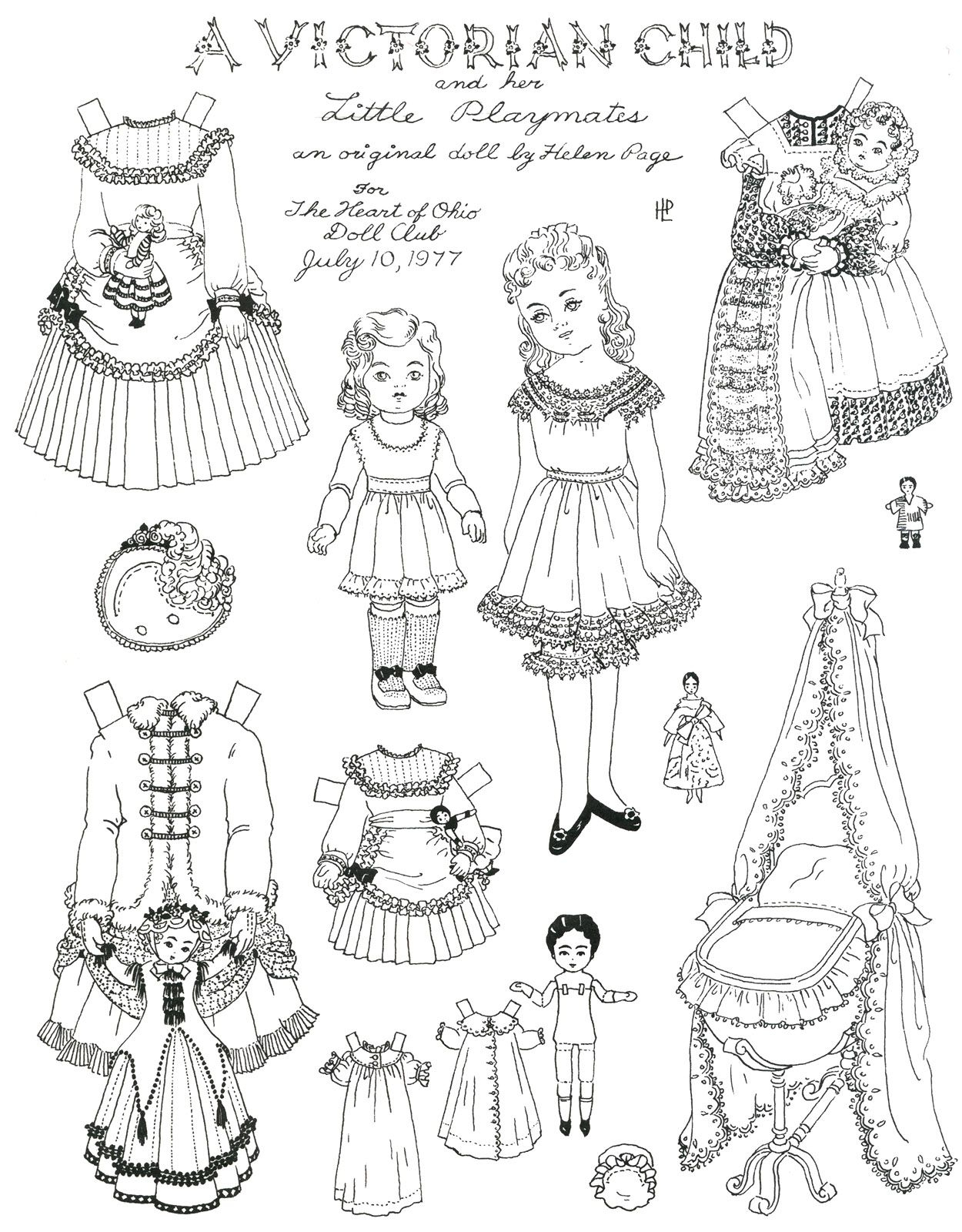 Kids Victorian Clothes Vintage And Children 2 Ripping Free Printable - Printable Paper Dolls To Color Free