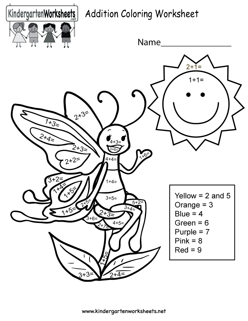 Kindergarten Math Printable Coloring Pages - 18.17.kaartenstemp.nl • - Free Printable Math Coloring Sheets