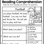 Kindergarten Reading Comprehension Worksheets Pdf Kindergarten   Free Printable Reading Comprehension Worksheets For Kindergarten