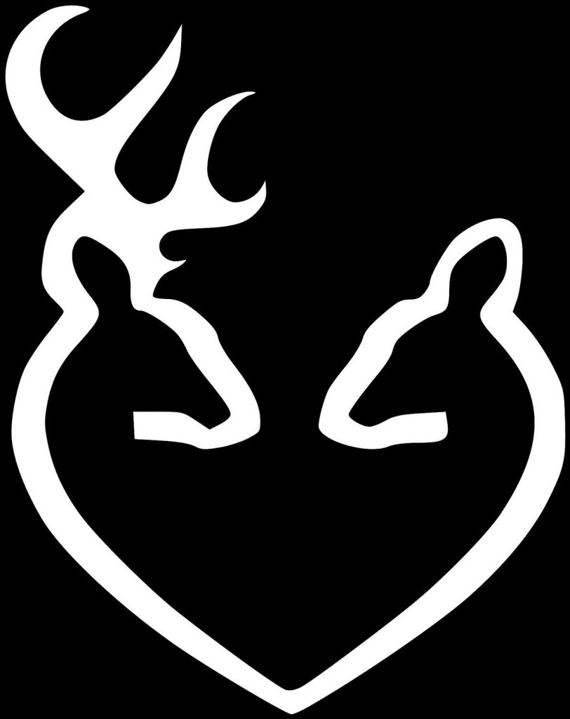 Kissing Deer Emblem Browning Symbol Pictures Picket Burning image relating to Free Printable Deer Stencils identify Kissing Deer Emblem Browning Brand Shots Picket Burning