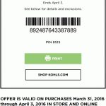 Kohl's Coupon: 15% Off Your Kohl's Store Purchase | Kohl's Coupons   Free Printable Bealls Florida Coupon