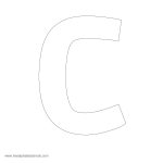 Large Alphabet Stencils | Freealphabetstencils   Printable Alphabet Letters Free Download