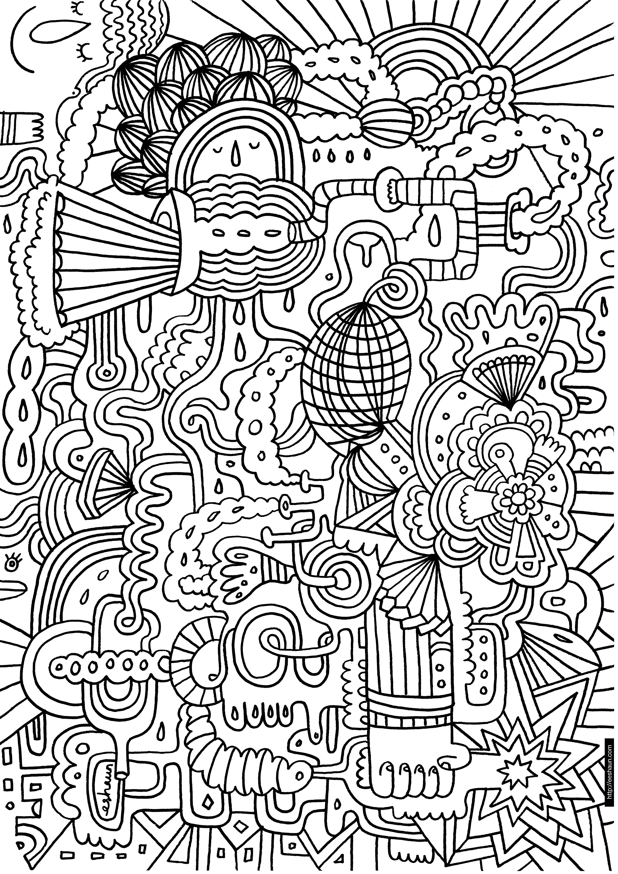 Free Printable Murals To Color
