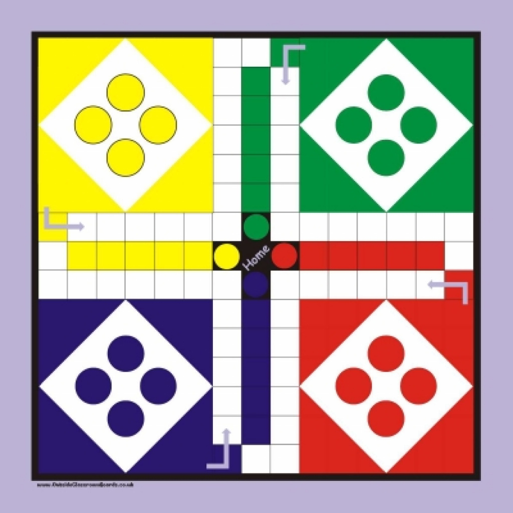 Large Outside Game Board &amp;amp; Pieces - Ludo | Games | Outside Classroom - Free Printable Ludo Board