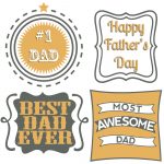 Last Minute Father's Day Printables | Superflash Creative   Free Printable Father's Day Labels
