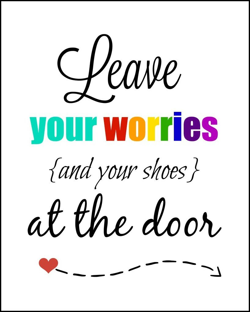 Leave Your Shoes At The Door Printable - Free Printable Remove Your Shoes Sign