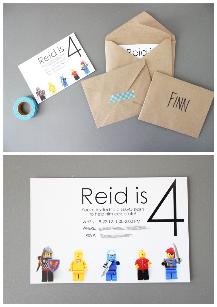 Lego Birthday Party #2 And More Free Printables! - Lego Party Invitations Printable Free