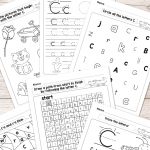 Letter C Worksheets   Alphabet Series   Easy Peasy Learners   Free Printable Letter Recognition Worksheets