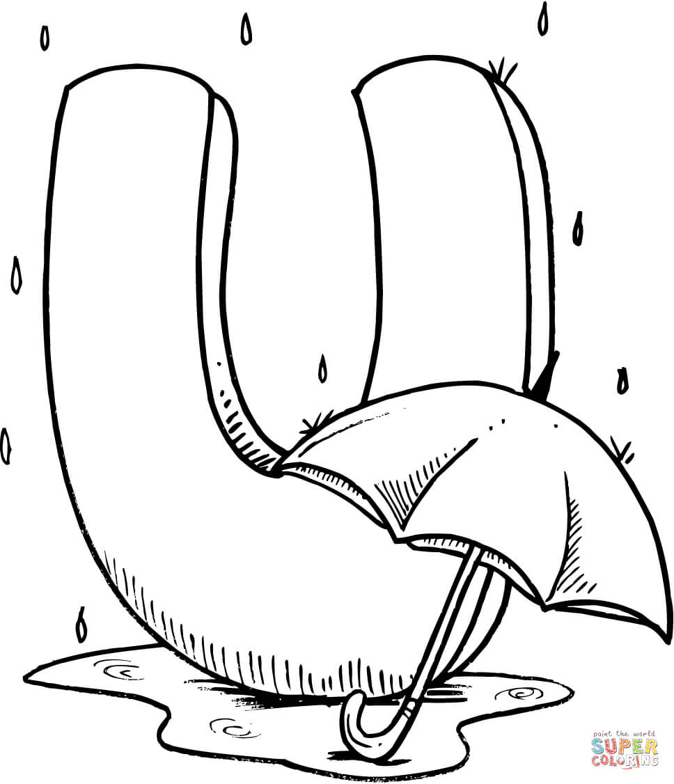 Letter U Coloring Pages | Free Coloring Pages - Free Printable Letter U Coloring Pages