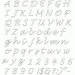 Lettering | Templates | Pinterest | Alphabet Stencils, Free   Free Printable Alphabet Stencils Templates