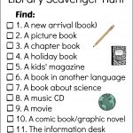 Library Scavenger Hunt | Elementary Library Ideas | Pinterest   Free Printable Library Skills Worksheets