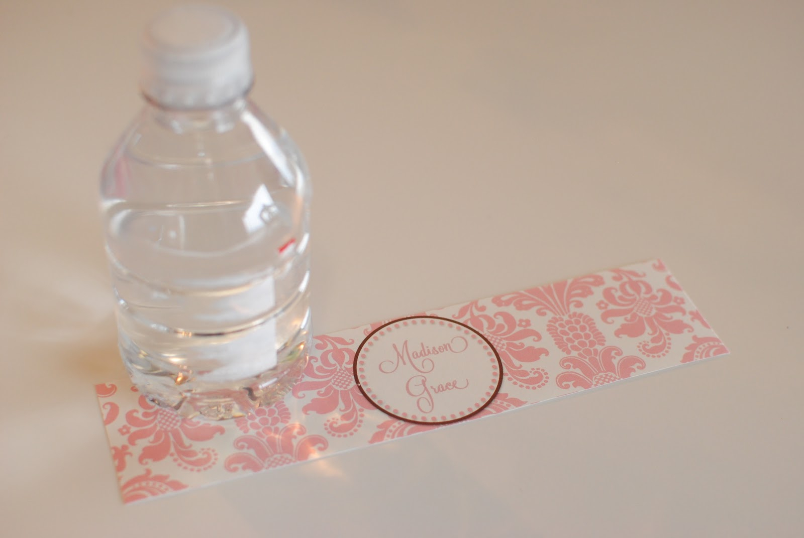 Life {Sweet} Life: Diy Printable Water Bottle Labels - Free Printable Water Bottle Label Template