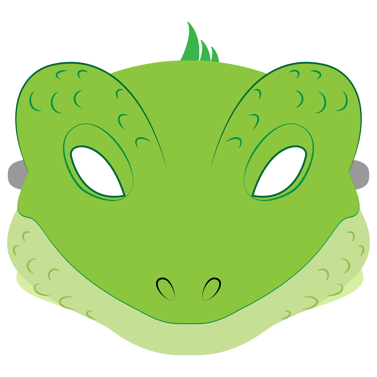 Printable Lizard Template - Printable Blank World