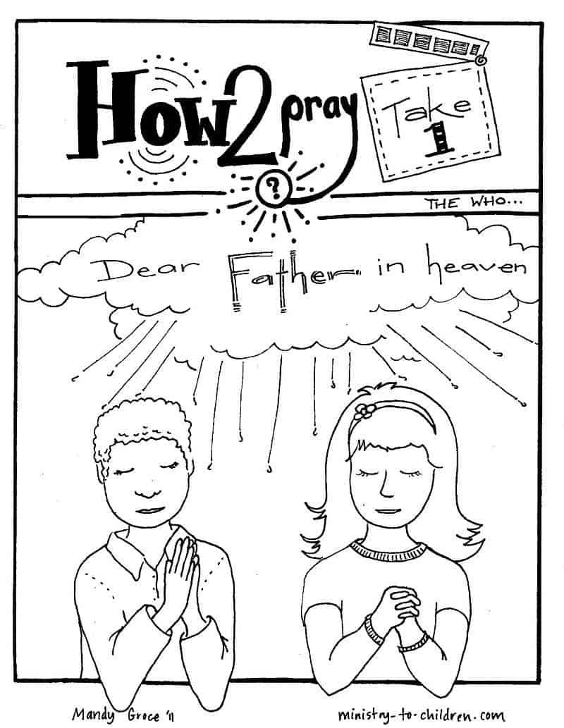 Lord&amp;#039;s Prayer Lesson #1 – What Is Prayer? - Free Printable Sunday School Lessons For Kids