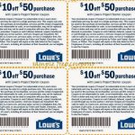 Lowes Printable Coupons For 2018 And Beyond! | Coupon Codes Blog   Lowes Coupons 20 Free Printable