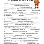 Mad Libs Basketball Game | Teaching Esl | Mad Libs, Free Mad Libs   Free Printable Mad Libs For Middle School Students