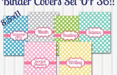 Free Printable Binder Covers And Spines