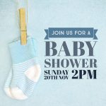 Make Your Own Baby Shower Invitations For Free | Adobe Spark   Baby Shower Cards Online Free Printable