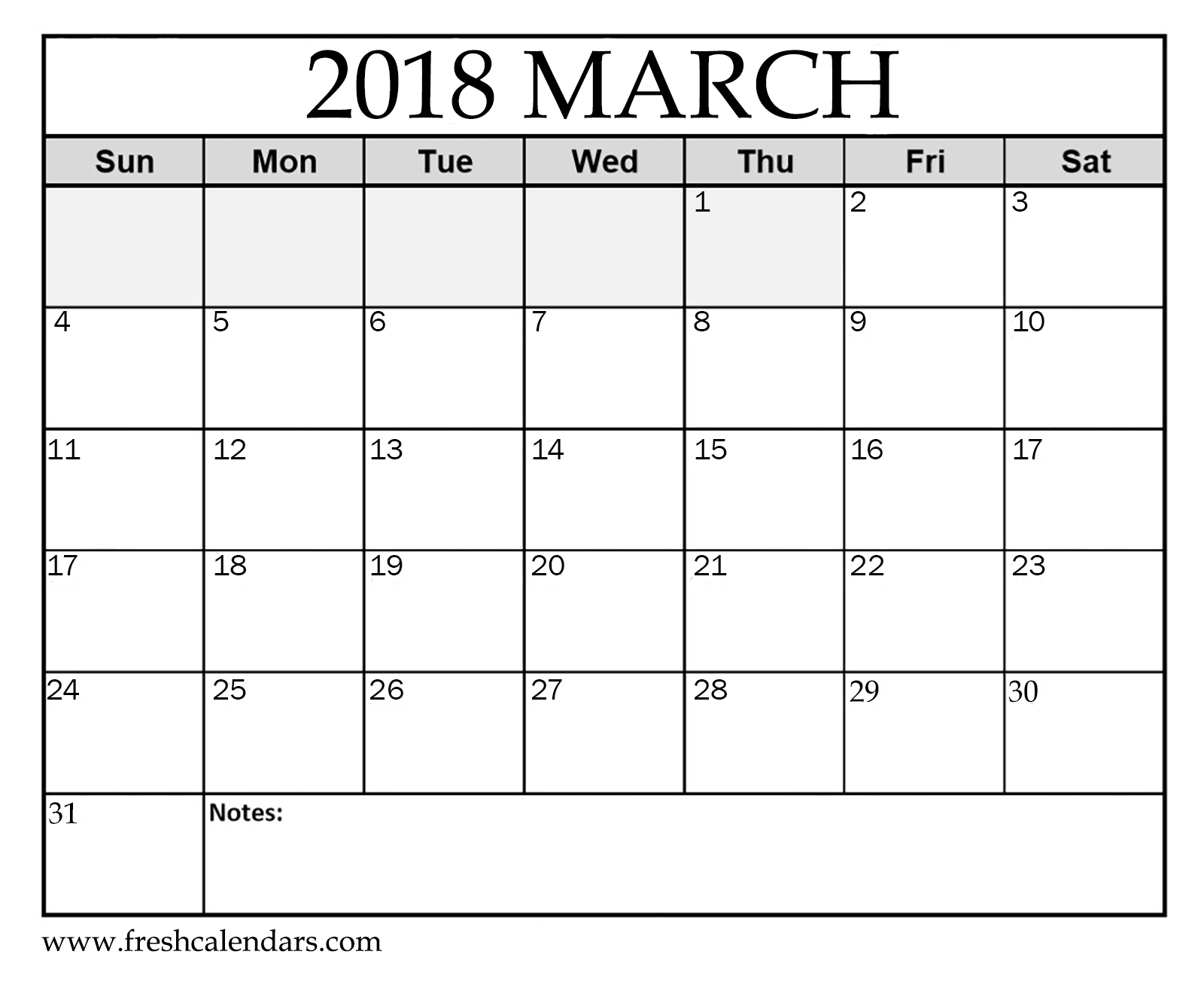 March 2018 Printable Calendars - Fresh Calendars - Free Printable March Activities