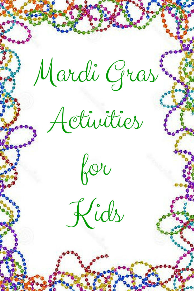 Mardi Gras Activities For Kids - Free Printable Mardi Gras Games