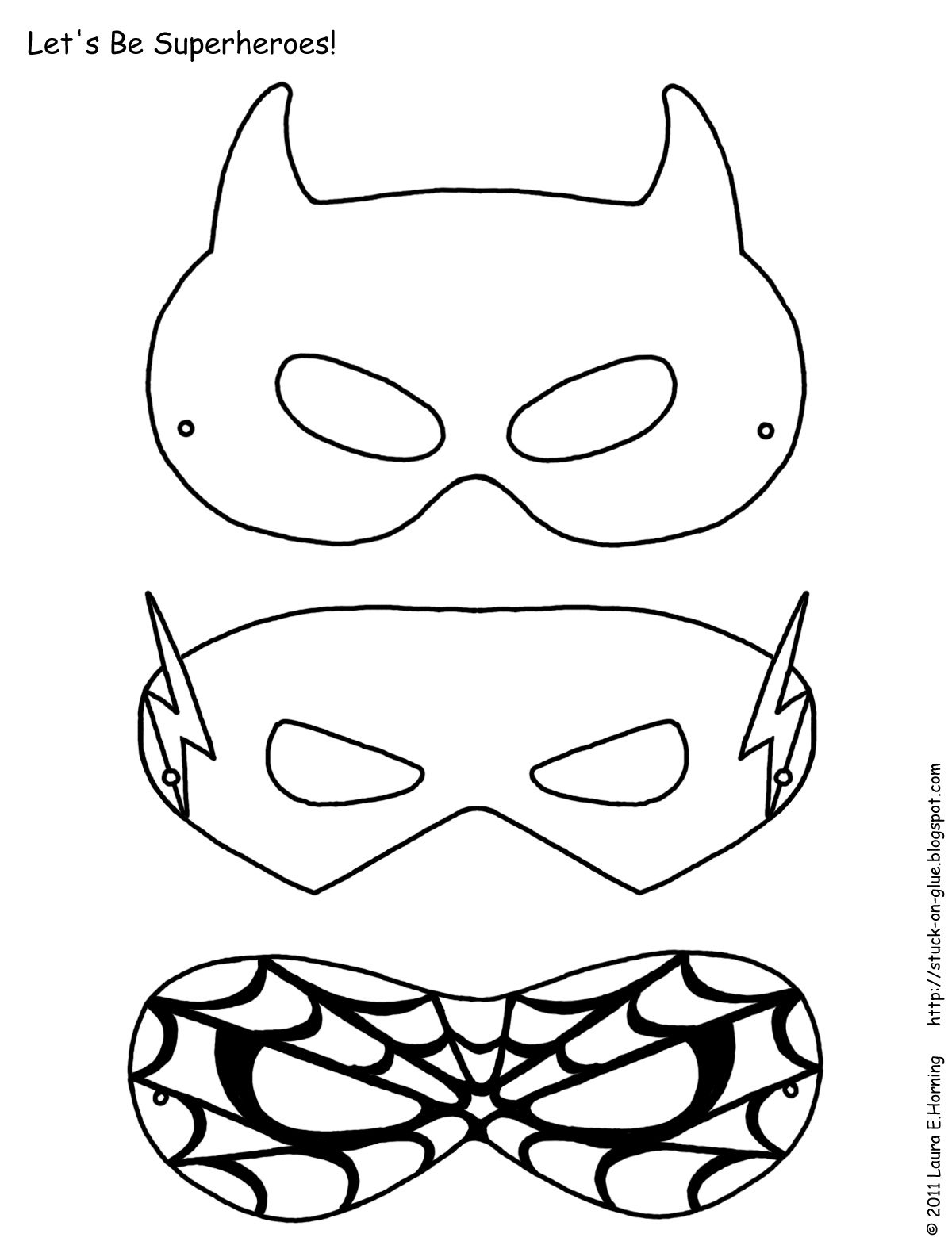 Mask Printable | Free Printable Superhero Mask Template | Masks - Free Printable Face Masks