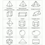 Math Geometric Art | Shapes Clipart List Of Geometric Shapes 3D Bw   Free Printable Geometric Shapes