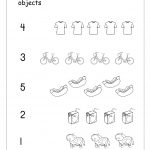Math Worksheet   Count And Color Correct Number Of Objects (1 5   Free Printable Counting Worksheets 1 10