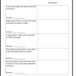 Math Worksheetsgrade And Subject Matter | Teaching Begins At   Free Printable Math Word Problems For 2Nd Grade