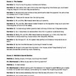 Matilda Play Script For The Classroom | Tpt For Free Printable Play   Free Printable Play Scripts