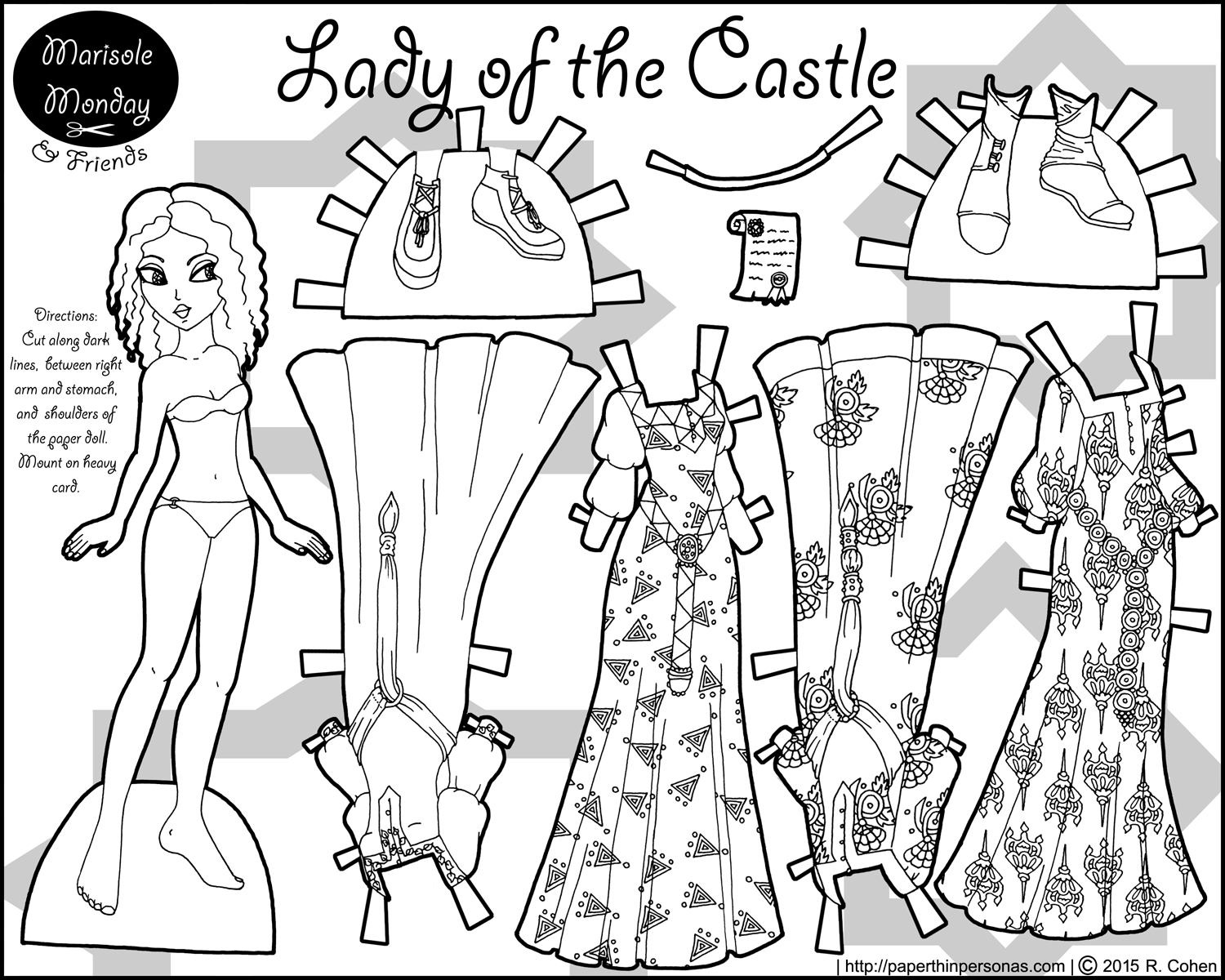 Medieval Paper Dolls Free Printable | Download Them Or Print - Medieval Paper Dolls Free Printable