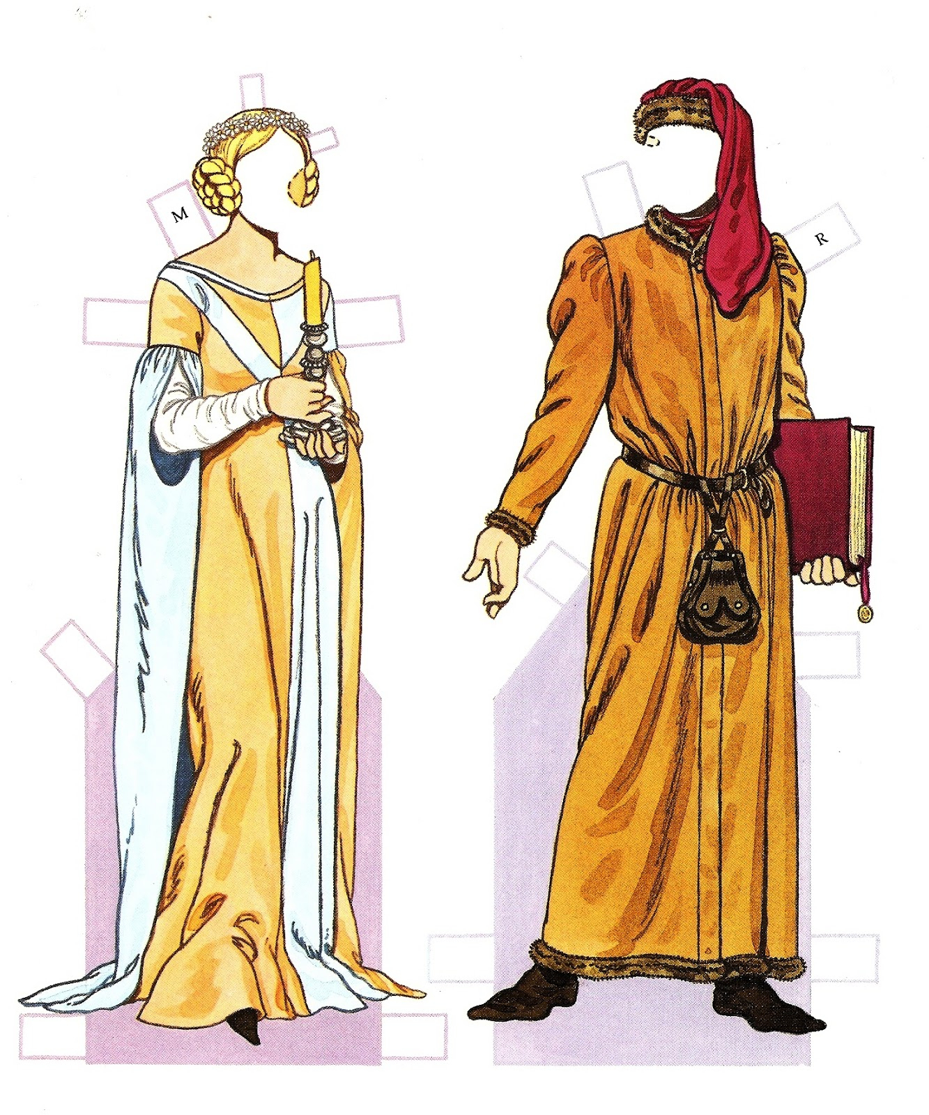 Medieval Paper Dolls Printable | Download Them Or Print - Medieval Paper Dolls Free Printable