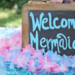 Mermaid Under The Sea 4Th Birthday Party With Free Printable   The   Free Printable Little Mermaid Birthday Banner