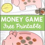 Money Activities For Second Grade | Math Activities For Kids | Money   Free Printable Game Money