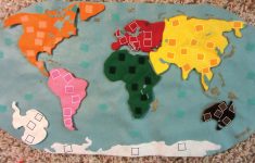 Montessori World Map Free Printable