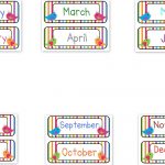 Month Of The Year Picture Library   Rr Collections   Free Printable Months Of The Year Labels