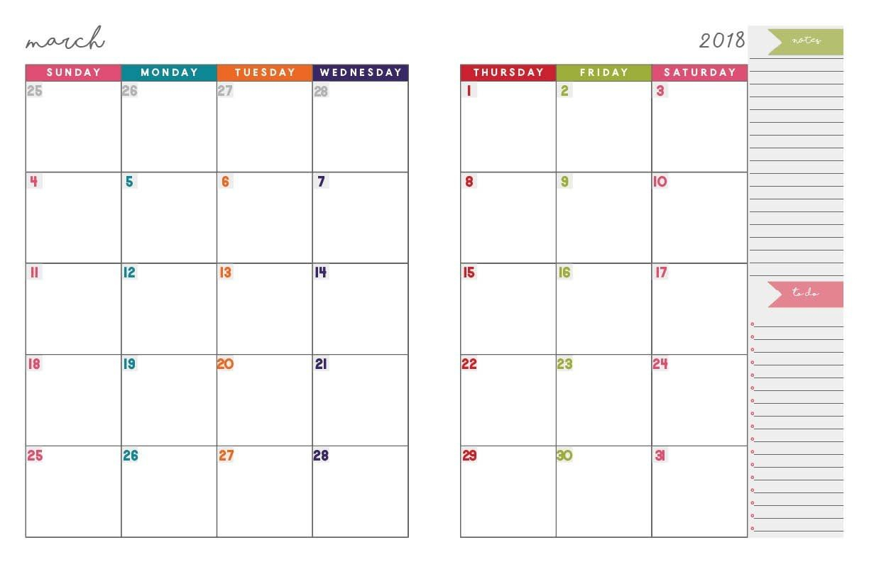 Monthly Planner Template | Monthly Planner Template | Monthly - Free Printable Monthly Planner