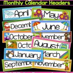 Months Of The Year Calendar Printables Printable Months The Year   Free Printable Months Of The Year Labels